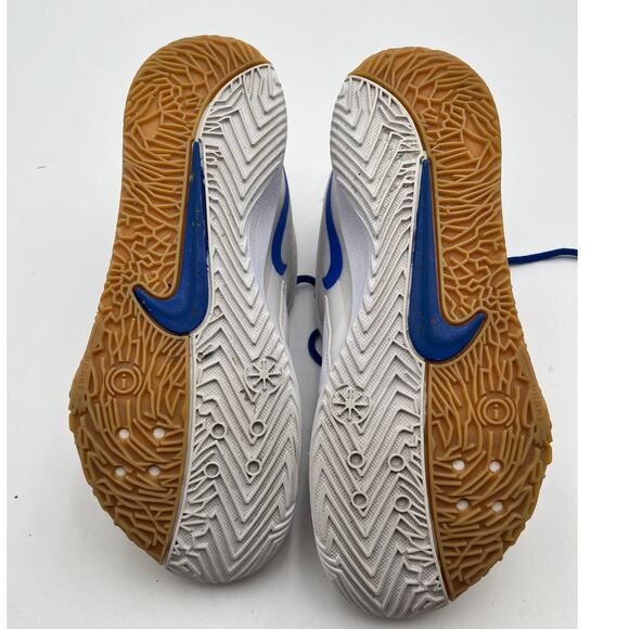 Nike Air Zoom Hyperace 3 Women's Volleyball Shoes White Blue Gum Size 8 FQ7074 - Picture 2 of 13